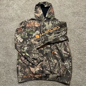 Carhartt Loose Fit Camo sweatshirt size XL Tall